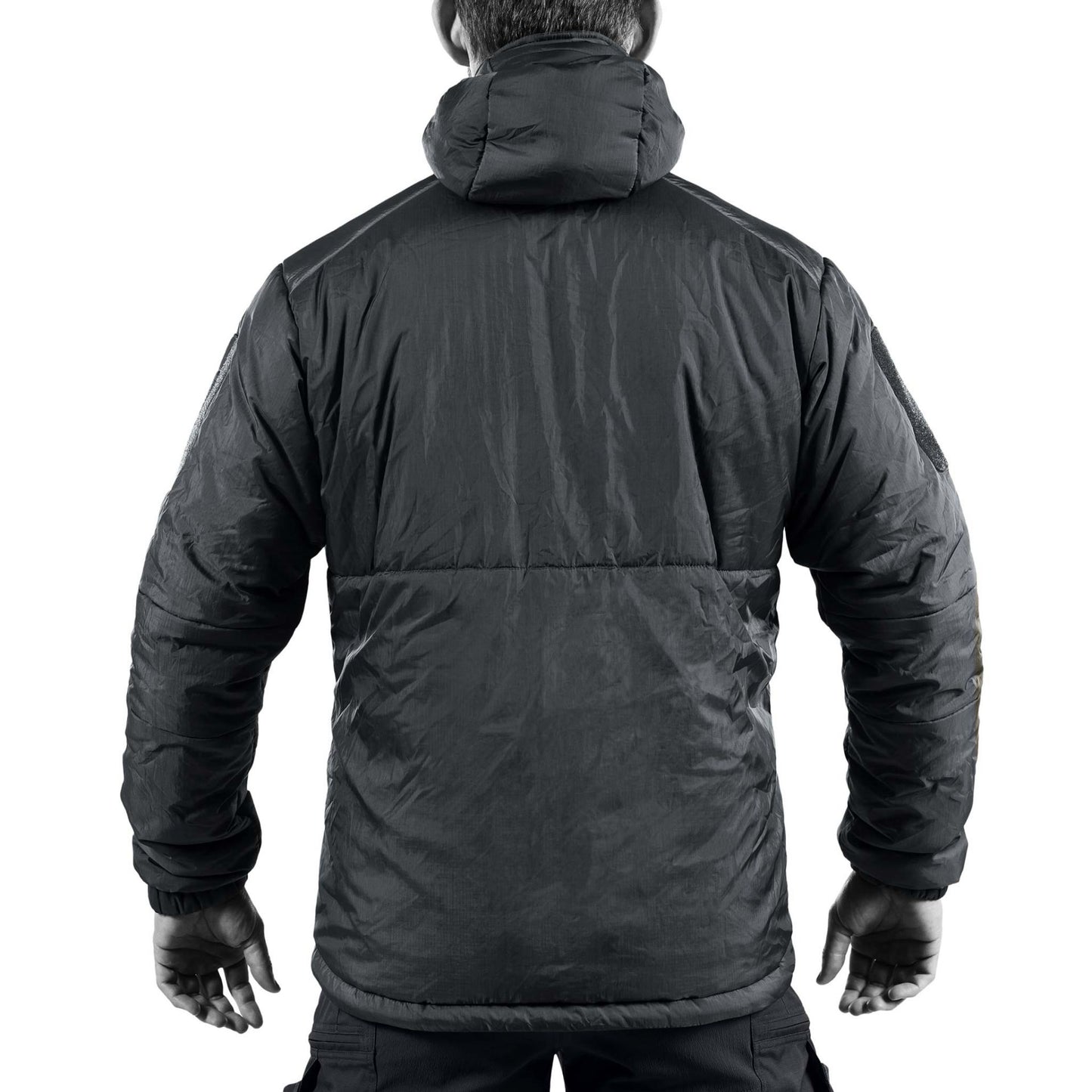 Experience versatility with UF PRO Delta ComPac Tactical Winter Jacket. Hood/Harness system can be detached for an unobstructed view.