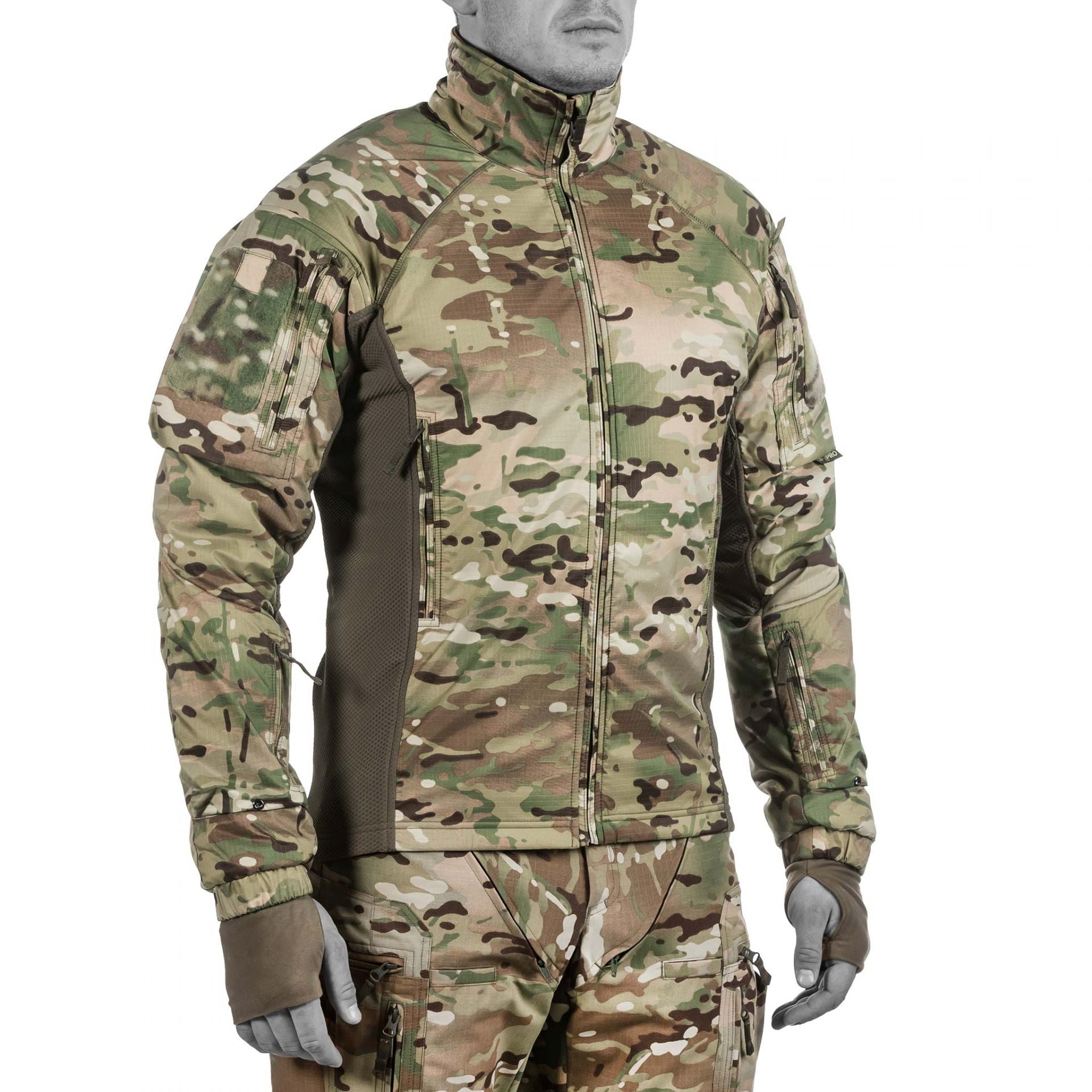 Winter Jacket: Reliable warmth, efficient weight distribution, abrasion-resistant stretch panels.