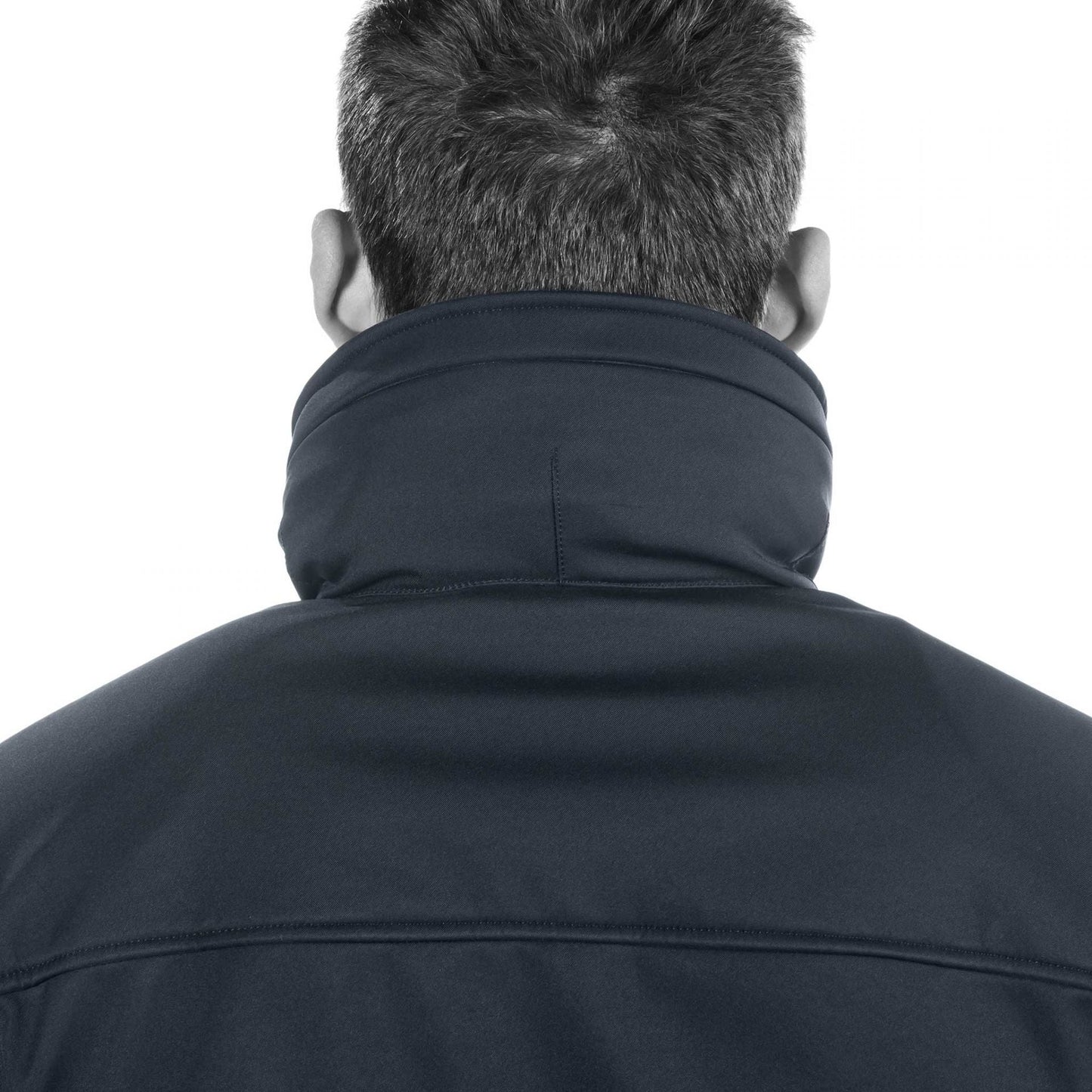 Outdoor Softshell Gear: Windproof fabric, lightweight hood, hybrid design.
